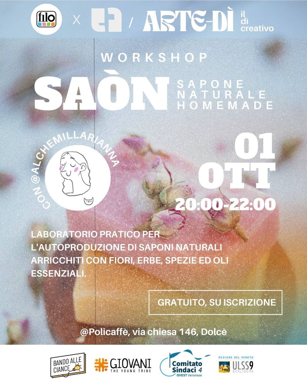 ”SAON”: laboratorio per l’autoproduzione di saponi